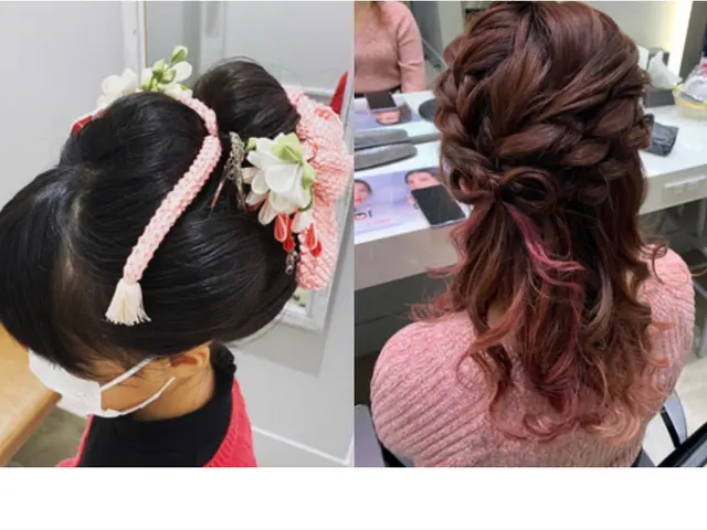 ヘアのみ7000円★着付けも可能!日本髪から華やか、シンプルまでなんでも可能★