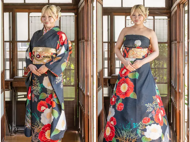 的確な体型補正で写真映え!ヘアアレンジ込着付。お支度もスムーズにおまかせください