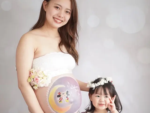 マタニティペイント歴8年!一回のペイント撮影料金です!一生の思い出のお手伝いを