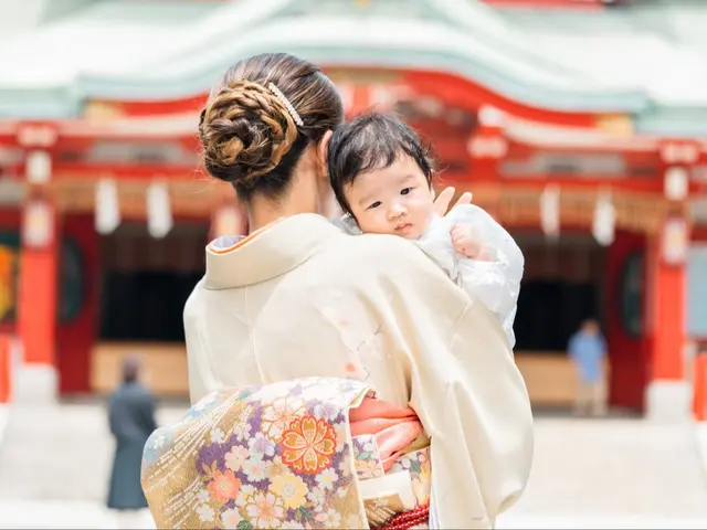 産着美しく着付けます★圧倒的口コミ高評価★100枚以上納品♪失敗ナシのお宮参り★