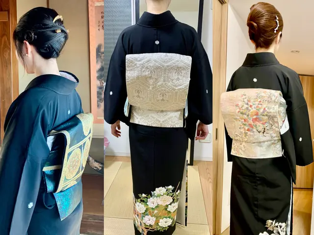 ヘアセット込み価格です◆着付のみ割引有◆英語可能◆美しく快適な着姿を提供致します