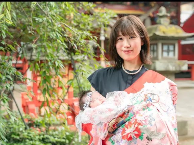 筆文字アートお名前カードプレゼント!産着セットプランもございます♪