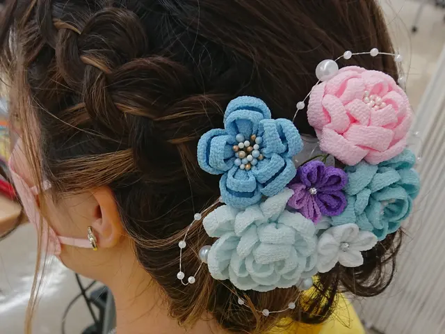 ヘアセット、メイク、着付け