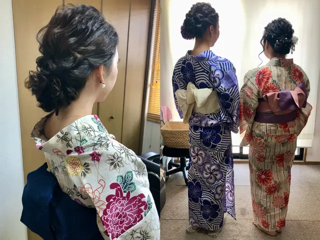 ヘアセット得意ꕤ︎︎こだわり細部まで調整可*税込5,500円◇1日楽なお着付け◎