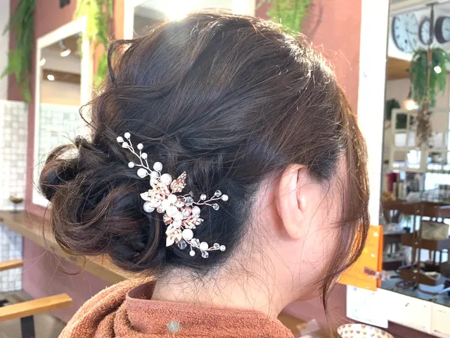 《奈良 生駒》現役美容師が伺います/ヘアアレンジ/和髪/新日本髪/時間外対応◎