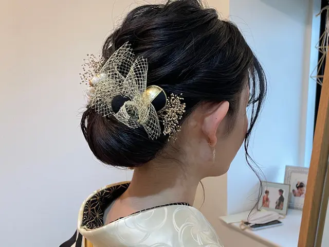 ブライダルヘアメイク着付け歴26年現役の技術と実績経験 *花嫁様からお宮参り