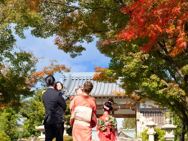 大手スタジオ経験でお子様の笑顔を引き出すお手伝い・撮影時和傘あり全てレタッチ納品