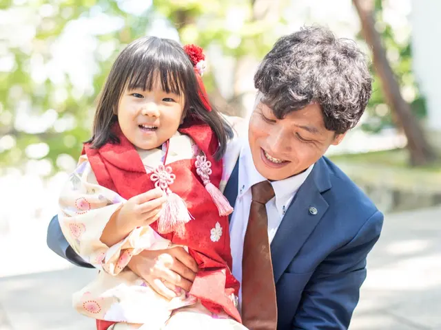 【七五三】和傘レンタル無料。4本あるのでごきょうだいでも安心♪