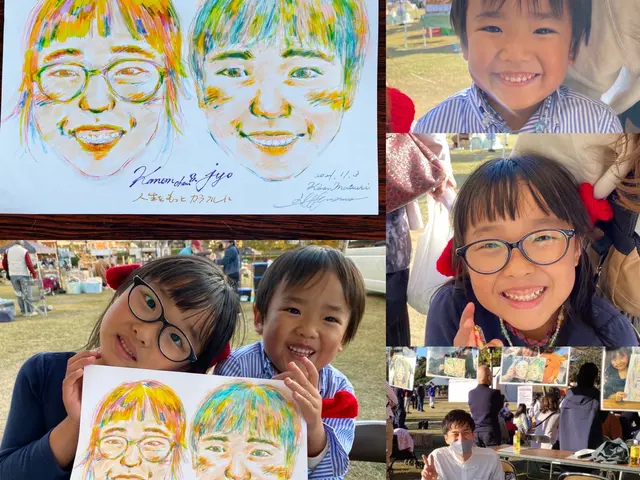 世界にひとつだけのあなた色に溢れたカラフル似顔絵を描きます!~カラフル肖像画