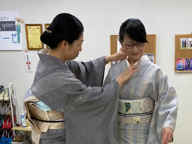 一日中着ていても疲れない、着崩れしない着付け