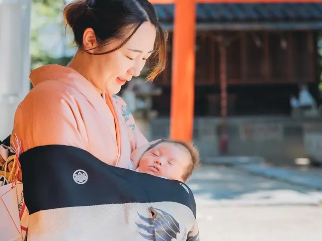 着付けorフォトパネル選べます/授乳も途中可能!着崩れ直OK/夏用お祝い着貸出有