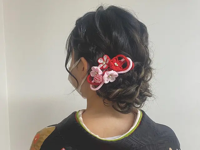 プロの技術で納得のヘアメイク!ヘアのみ8000円☆ご要望にお応えします!