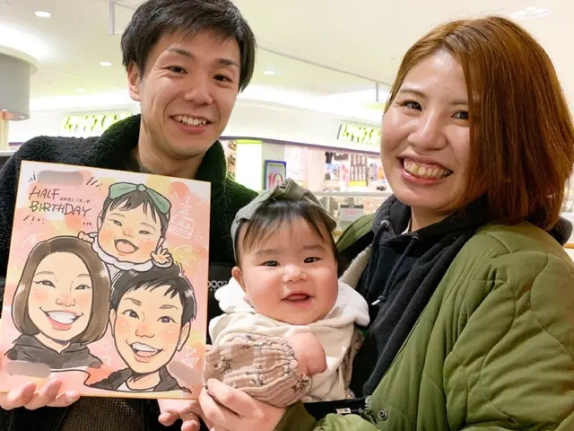 ポップで可愛い似顔絵◎各種割引あり◎写真からもOK◎リモートOK◎ペットOK◎