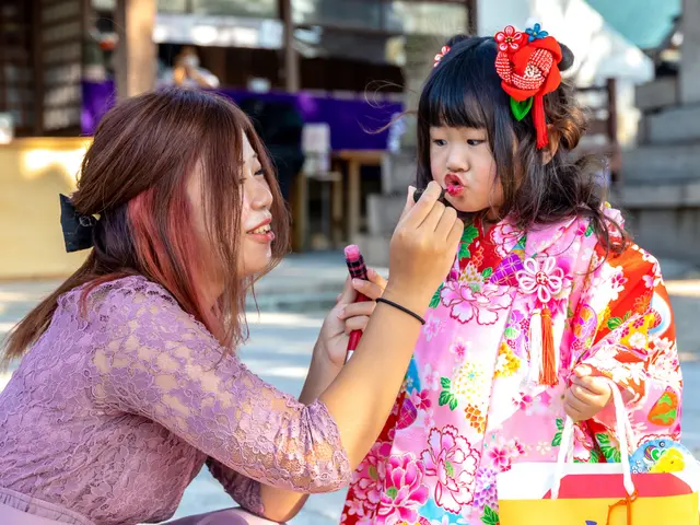 七五三用和傘、手毬のレンタル可。アクリルフォト付き個別撮影!