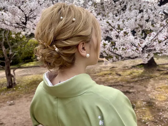 【似合わせ着付けヘアメイクアレンジ得意♪】着付けヘア◎ステージヘアメイク受付中。