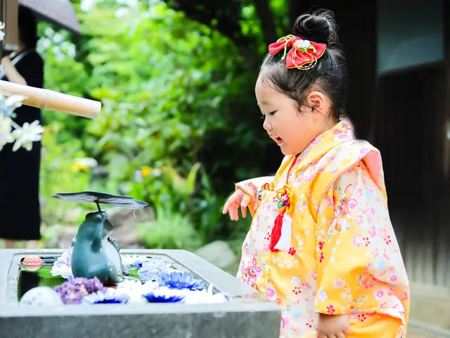 ≪和傘レンタル無料≫成長のよろこびを、家族の宝物に