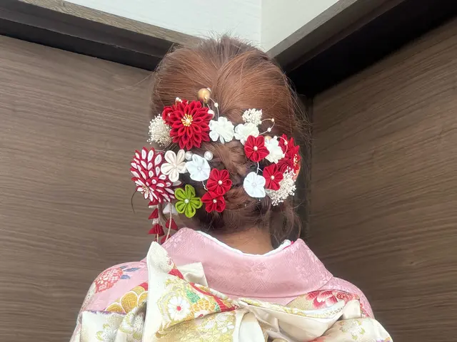 ヘアーセット(別途着付け受付可)
