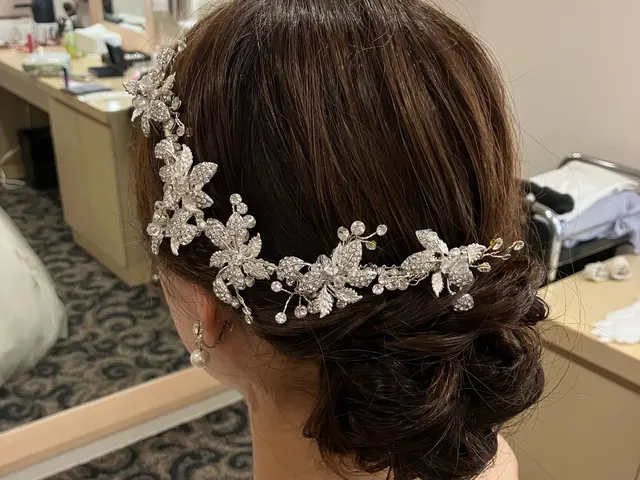 ♢現役ブライダル美容師♢免許有◎ヘアセット+メイク◎ドレス着付けも受け賜ります!