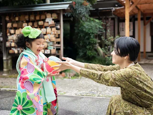 お子さんのペースで楽しみながら七五三のお祝いを。