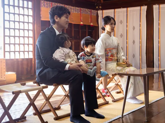 お子さんのペースで楽しみながら七五三のお祝いを。