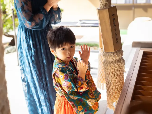 お子さんのペースで楽しみながら七五三のお祝いを。