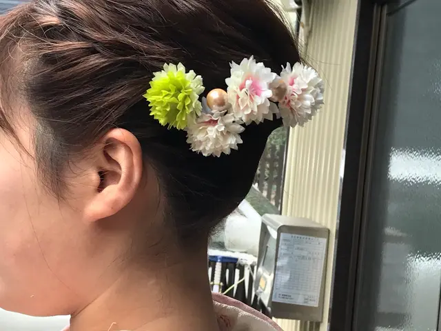 《高知市から出向》セットは編み込みから日本髪まで、ご希望に添えます♪