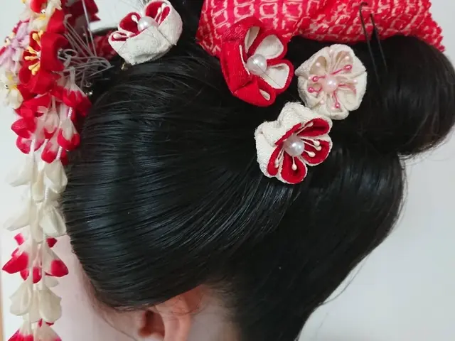 《高知市から出向》セットは編み込みから日本髪まで、ご希望に添えます♪