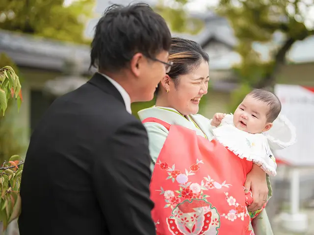 お宮参りの写真お撮りいたします!