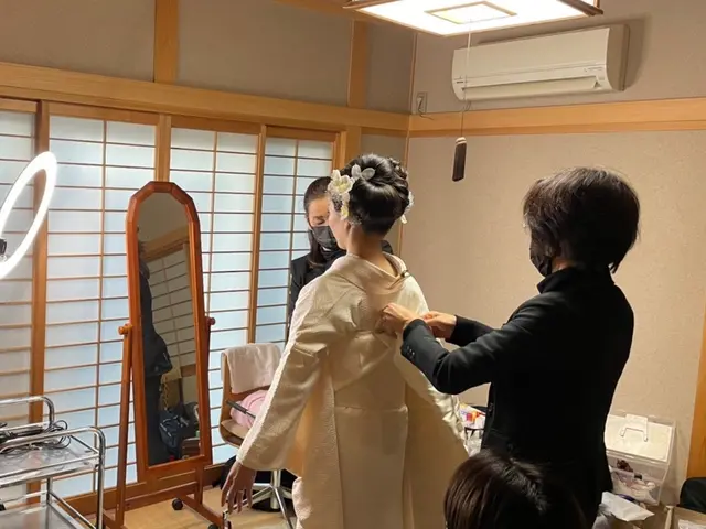 ”一級着付け技能士” また着たいと思う着心地いい支度/ヘアメイク追加可能