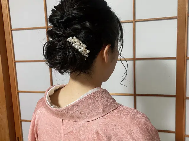 着崩れしない美しいお着付けいたします