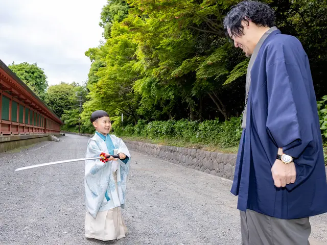 楽しい七五三撮影を行います。和気あいあいの撮影はお問い合わせくださいませ。