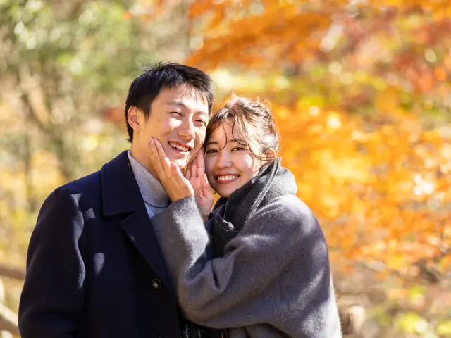 カップルフォトなら任せてください! 楽しく撮影し、思い出も写真に残しちゃいます!