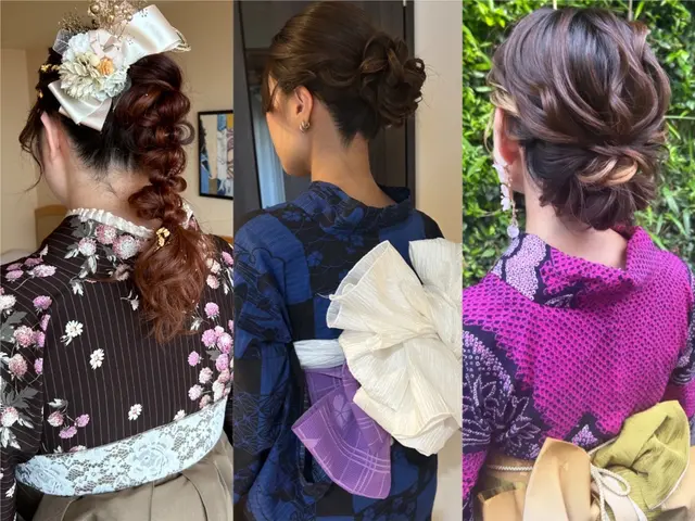 【美容師免許あり】流行りのヘアメイクから和髪まで、お客様のご要望に広く対応します