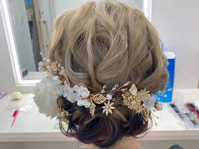 ☆出張ヘアセット&メイク☆着付け対応可◎仕上がりイメージお聞かせください