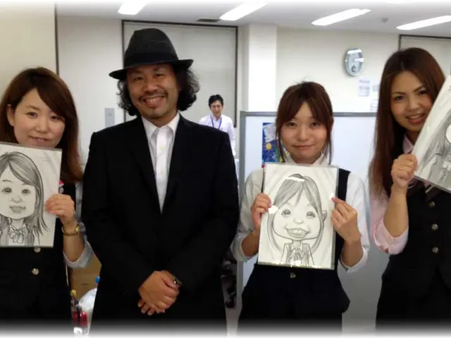 ★累計作画数5万人★ インパクトある似顔絵で盛上げます!【世界大会総合12位】