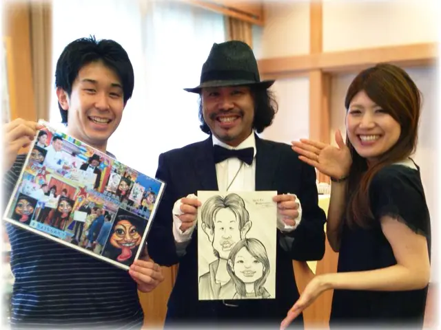 ★累計作画数5万人★ インパクトある似顔絵で盛上げます!【世界大会総合12位】
