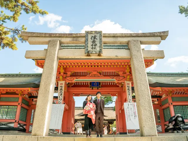 【自然を、飾ろう】 お宮参り ~なんどでも 振り返りたい一枚を~