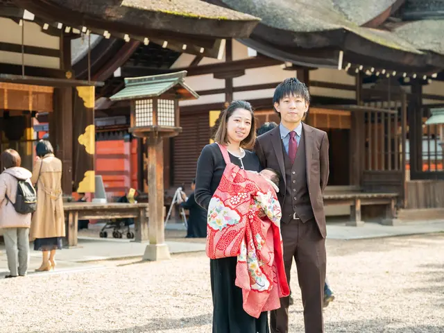 【自然を、飾ろう】 お宮参り ~なんどでも 振り返りたい一枚を~