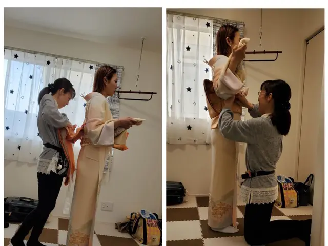 paypay対応♪苦しくなく丁寧な仕上がり。氣軽にお着物を楽しんでみませんか