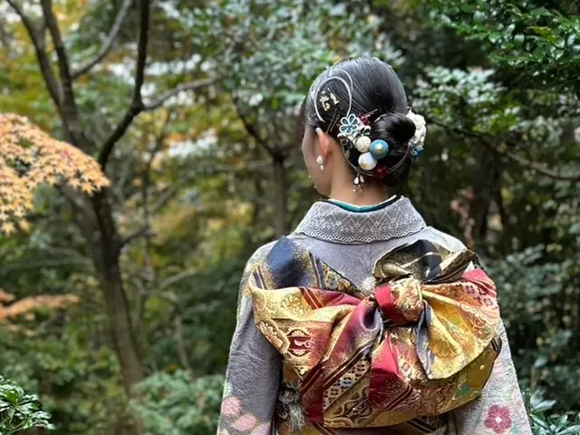 2名で伺うため同時施術も可能です♫出張着付&ヘアセット PayPay支払い可◎