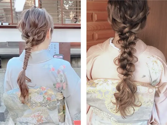 ★ヘアセット無料★早朝料金なし★紐の締め方にこだわった苦しくない着付け♡