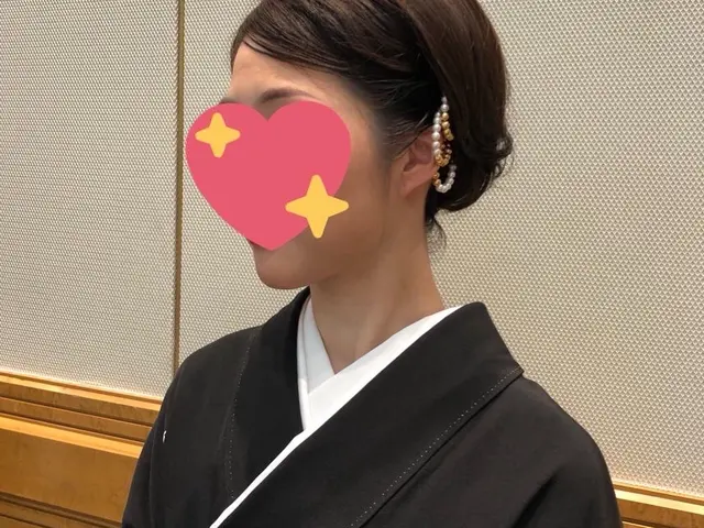 ヘアメイクと着付け同時施術OK♪車椅子の方、英語対応いたします