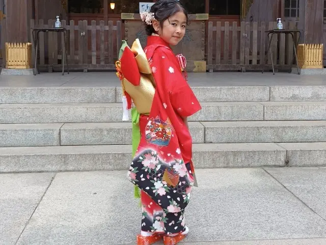 七五三のご予約増えて参りました。お着付&ヘアメイクも可能です。