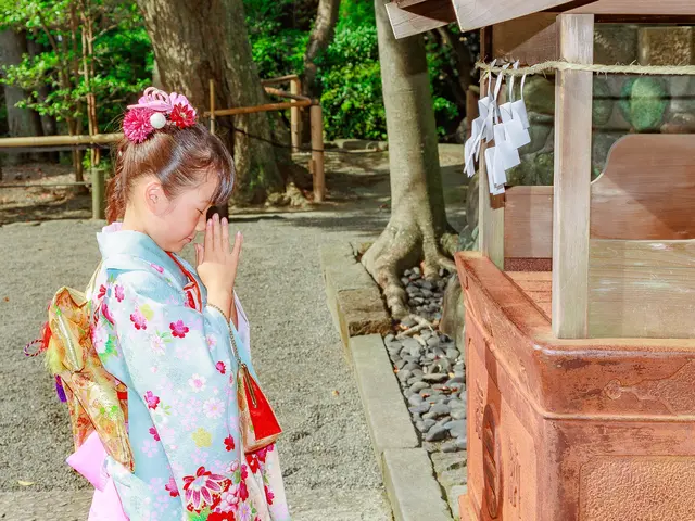 七五三200件越え記念。和傘レンタル無料です。