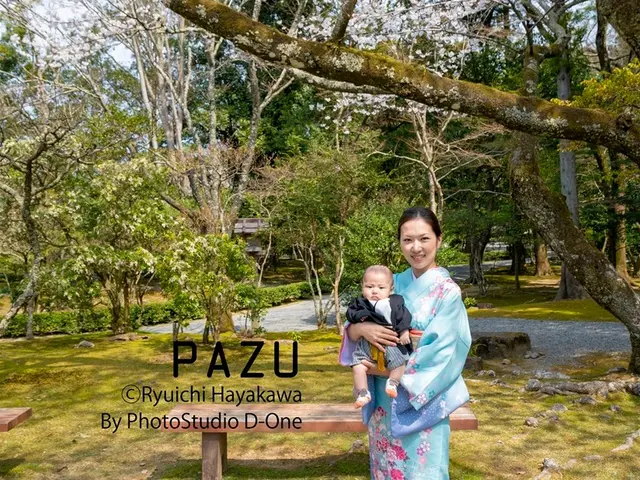 【家族フォトグラファー】奥さんと娘と三人でお宮参りのお祝い撮影を!