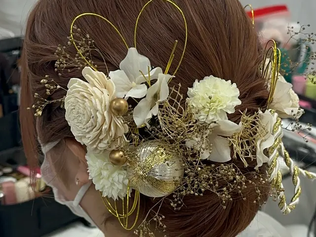 出張ヘアメイクand着付け☆七五三お問い合わせください☆