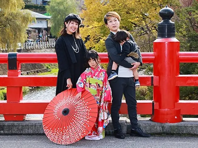 【飛騨高山限定】高山市内の神社や古い町並みで七五三撮影
