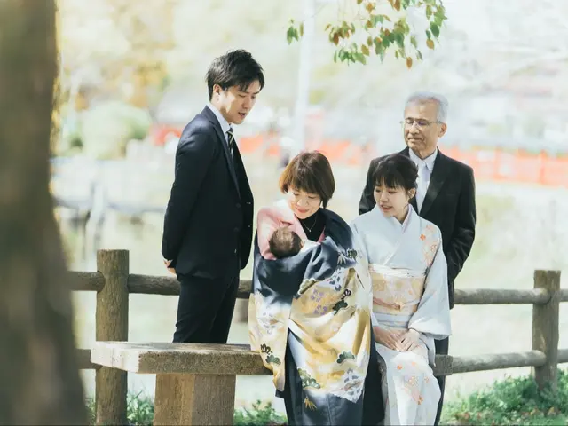 (福岡県)今っぽく柔らかい自然体なお宮参り写真を撮影します◎