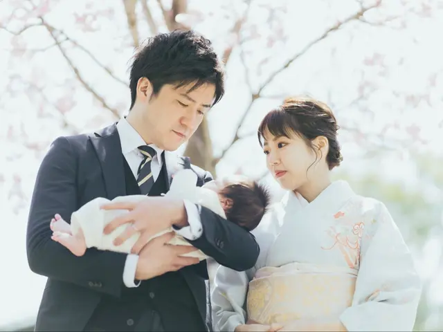 (福岡県)今っぽく柔らかい自然体なお宮参り写真を撮影します◎