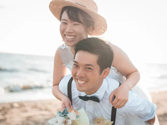 スタジオカメラマンが自然で優しいウェディングフォトを撮影します♫